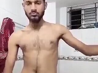 Bangladeshi young dad masturbation